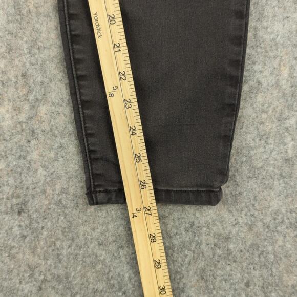 Kut from the Kloth Jeans Womens 12 Black Stretch Skinny Denim KP6014MA1 Mid Rise - Picture 5 of 13